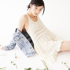 Intimately Free Voile Trapeze Dress Swing Tunic